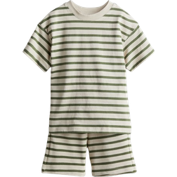 H&M Kid's Set 2pcs - Light Beige/Striped (1235717003)