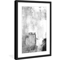 Marmont Hill Deeper Figure Black Framed Art 24x45"