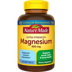 Nature Made Extra Strength Magnesium Oxide 400mg 110