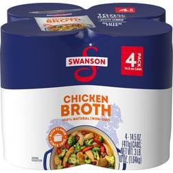 Swanson Chicken Broth 14.5oz 4pack