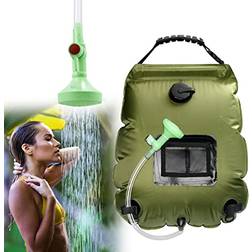 LOMUG 20L Solar Heating Camping Shower Bag Portable