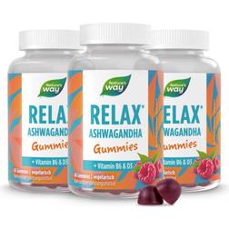 Nature's Way Relax Ashwagandha Gummies 3-pack 60 Stk.