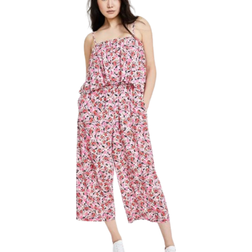 Tommy Hilfiger Women's Sandbar Ditsy-Floral Print Jumpsuit - White