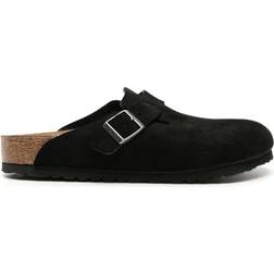 Birkenstock Boston Suede Leather - Black