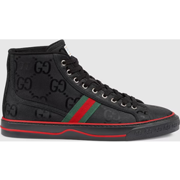 Gucci Men's Off The Grid High Top Sneaker, Red, Nylon