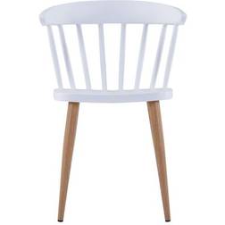 vidaXL Dining White Esszimmerstuhl 75cm 4Stk.