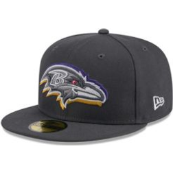 New Era Baltimore Ravens Graphite Official 2024 NFL Draft On Stage 59FIFTY Fitted Hat