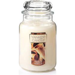 Yankee Candle Classic Large Jar French Vanilla Cream Scented Candle 40.3oz