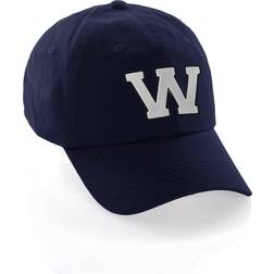 I&W Hatgear Customized Letter Intial Baseball Hat - Navy