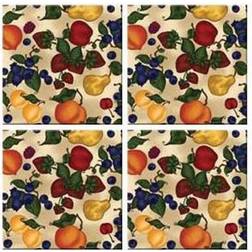 McGowan TT00440 Tuftop Fruit Collage Coaster 4