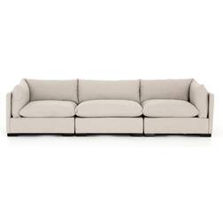 Joss & Main Avaliese Bennett Moon Sofa 117" 3 Seater