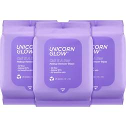 Unicorn Glow Call It A Day Makeup Remover Wipes
