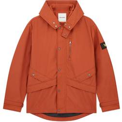 Lyle & Scott Hooded Waterproof Jacket - Garrison Orange