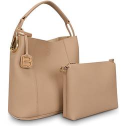 Lucky Bees Shoulder Bag - Camel