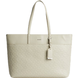 Calvin Klein Large Tote Bag - Stone Beige