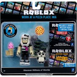 Roblox Action Collection Work at a Pizza Place Mia Plus Two Mystery Figure Bundle