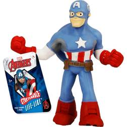 JA-RU Marvel Avengers Life Like Stretchies Captain America