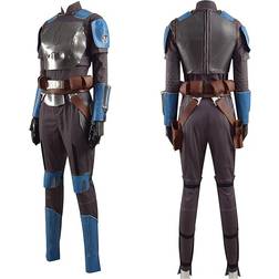 HongChang Women Bo Katan Kryze Uniform Mandalorian Armor Jumpsuit