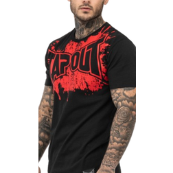 Tapout Splashed Short Sleeve T-shirt - Black