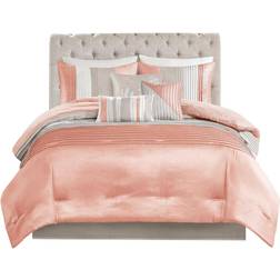 Madison Park Amherst Bedspread Pink (228.6x228.6)