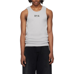 RTA Flocked Tank Top - Grey