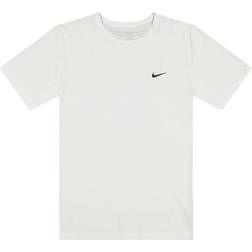 Nike Men's Hyverse Dri-FIT UV Short-sleeve Versatile Top - White/Black