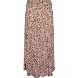 Pieces Nya Midi Skirt - Cloud Dancer