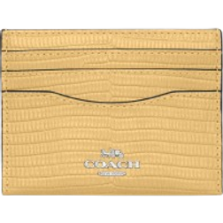 Coach Slim Id Card Case - Silver/Hay
