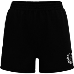PINK Ivy Fleece Relaxed Shorts - Black