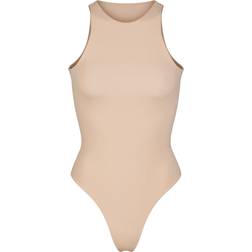 SKIMS Fits Everybody High Neck Bodysuit - Mica