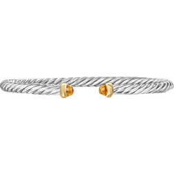 David Yurman Cable Flex Bracelet - Silver/Yellow/Gold