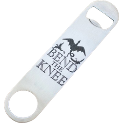 Hip Flask Plus Bend the Knee Bottle Opener