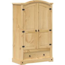 vidaXL Corona Natural Garderobe 101x170cm