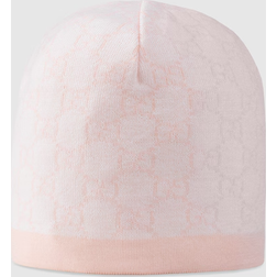 Gucci Baby - GG Pattern Wool Hat, Pink