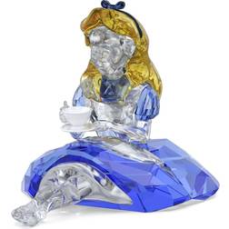 Swarovski Alice In Wonderland Alice Multicoloured Figurine 3.8"
