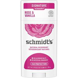 Schmidt's Rose + Vanilla Deo Stick 75g