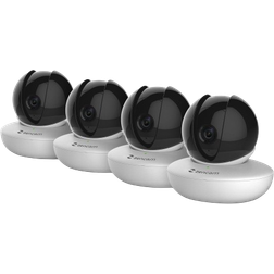 Tilt Zoom Home Wireless IP Camera 4-pack