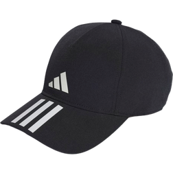 Adidas 3-stripes Aeroready Baseball Cap - Black/White