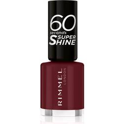 Rimmel 60 Seconds Super Shine Nail Polish #340 Berries & Cream 0.3fl oz