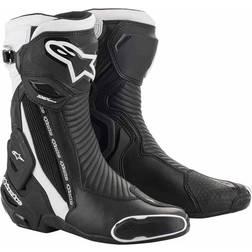 Alpinestars SMX Plus V2 Boots Black/White Unisex