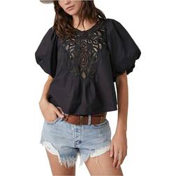 Free People Bardot Top - Black