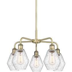Innovations Lighting Cindyrella Antique Brass/Seedy Pendant Lamp 24"