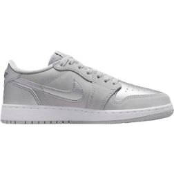Nike Air Jordan 1 Low OG Silver GS - Neutral Grey/White/Metallic Silver