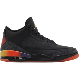Nike Air Jordan 3 x J Balvin 'Rio M - Black/Solar Flare/Total Crimson Abyss