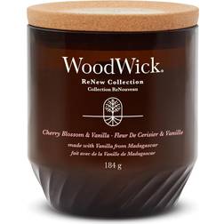 Woodwick Cherry Blossom & Vanilla Renew Medium Duftlys 450g