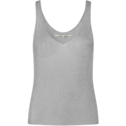 Second Female Ellia Knit Top - Silver