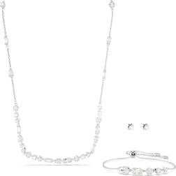 Swarovski Mesmera Jewellery Set - Silver/Transparent