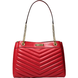 Michael Kors Whitney Medium Quilted Tote Bag - Bright Red