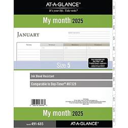 At-A-Glance 2025 Monthly Planner Refill