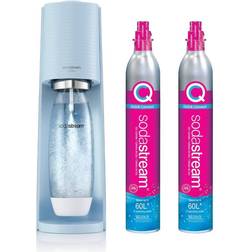 SodaStream Terra Sparkling Water Maker with Extra CO2 Cylinder and Carbonating Bottle